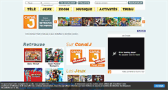 Desktop Screenshot of canalj.fr